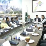 The team at RUDA headquarters is currently discussing a comprehensive transit framework for Lahore during their meeting.