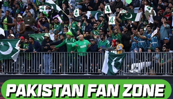 Pakistan fan zones will be included in the Green Shirts' white ball series against Australia. 23 Pakistan fan zones will be included in the Green Shirts' white ball series against Australia.