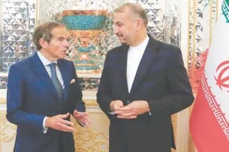 IAEA director visits Iran amidst increasing worry in Western nations regarding the nuclear program.