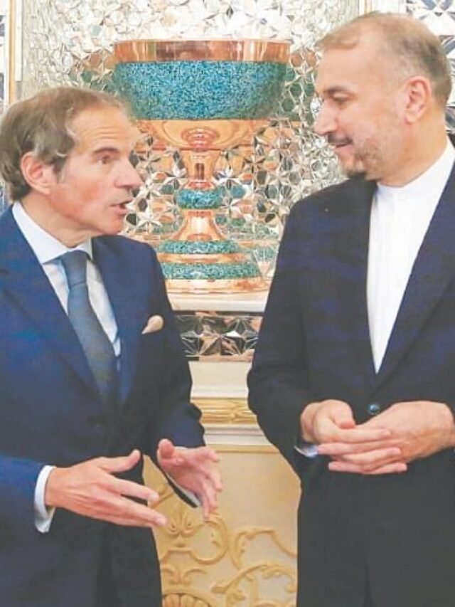 IAEA director visits Iran amidst increasing worry in Western nations regarding the nuclear program.