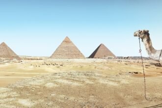 Scientists have discovered that pyramids were constructed next to a forgotten branch of the Nile.