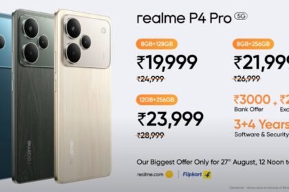Realme P4 Pro 5G Price in india